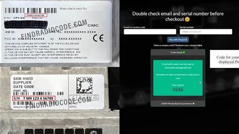 In order to get anti-theft code, you need to provide to your dealer VIN from donor vehicle and the and the code from one of the sticker from that radio, then dealer can obtained the code for you. . How to get uconnect anti theft code
